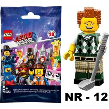 Stavebnice LEGO LEGO Movie 2 Minifigurka 71023 Prezident Business Golfista