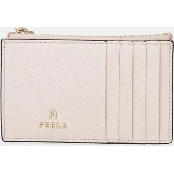 Peněženka Kožená peněženka Furla dámská, béžová barva, WP00310.ARE000.0496S 02X, vel. ONE SIZE