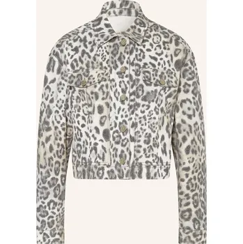 Dámský blejzr Riani Dámská Džínová Bunda, tmavě šedá / světle šedá /...