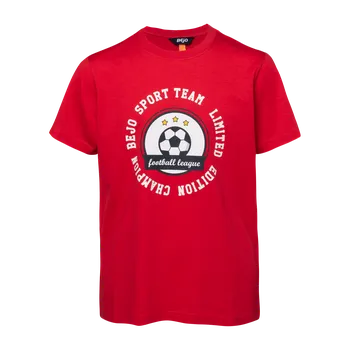 Dětské Tričko s krátkým rukávem BEJO TEAM JRB M000246847 – Červená 164