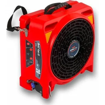 Domácí ventilátor Leader přetlakový ventilátor BATfan 3 Li+ akumulátorový