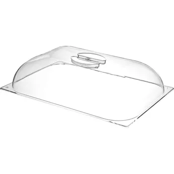 Víko na nádobu na zmrzlinu polykarbonát, HENDI, 360x250mm