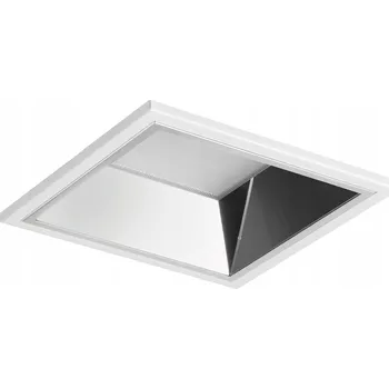 Kvadratový stropní reflektor Oms bílý