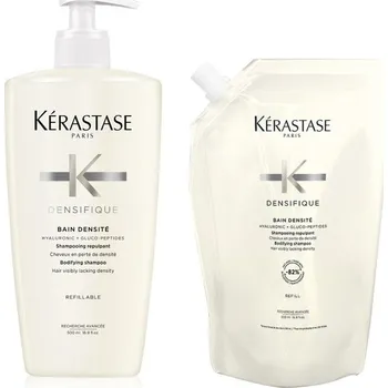Šampon Kérastase - Densifique Bain Densite plnitelná láhev s pumpičkou a náplň do šamponu Šampony unisex