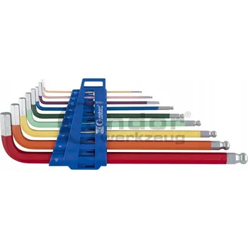 Klíč Imbusové klíče 1,5-10 mm s magnetem, 9 ks, barevné