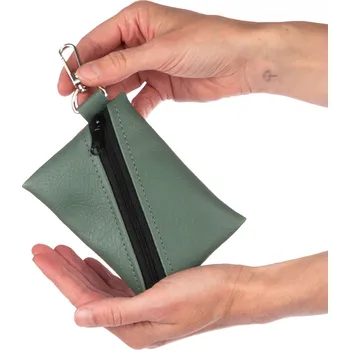 Peněženka Dámská peněženka na mince - šedozelená