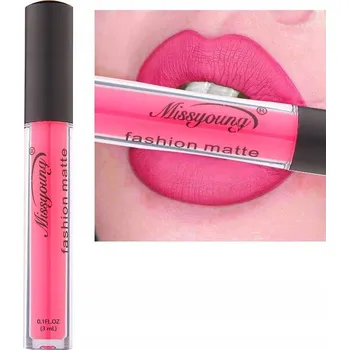 Rtěnka Matná rtěnka, neotírá se o hrnek, tekutý lesk na rty, rtěnka MY#15