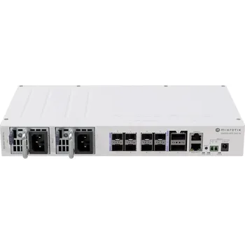 Síťový prvek Mikrotik Cloud Switch CRS510-8XS-2XQ-IN, 650 MHz CPU, 128 MB RAM, 1x LAN, 2x QSFP28, 8x SFP28, 2x PSU, L5