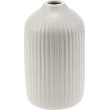 Váza Kameninová váza 8,6x14,4 cm šedá