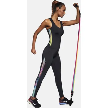 Dámské legíny Dámské sportovní legíny s prošíváním černé Bas Bleu, vel. M