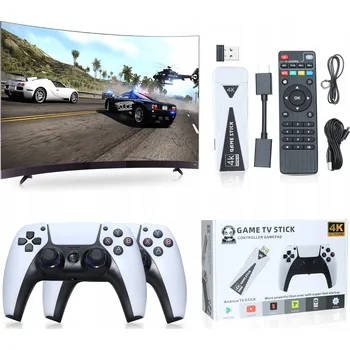 Herní konzole HERNÍ TELEVIZNÍ KONZOLE RETRO U10 + 2 PADY + 30000GIER 64GB