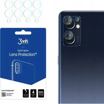 Telefonní příslušenství 3mk Lens Protection ochrana kamery pro Oppo Find X5 Lite ,(4ks) 5903108466455