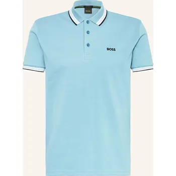 Boss Pánská Polokošile Z Piké Paddy Curved Regular Fit, tmavě...