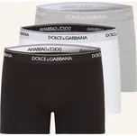 Dolce & Gabbana Pánské Boxerky, 3 Kusy V Balení, černá / bílá...
