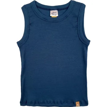 Chlapecké tílko Little Things Modré modalové tílko Velikost: 1-3 roky