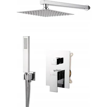 Vodovodní baterie Podomítková Sada s Podomítkovou Baterií 2F PAROS Invena Trend Chrom