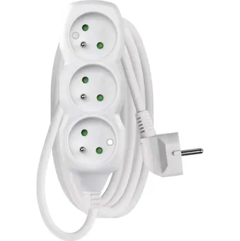 Napájecí kabel EMOS P0312 prodlužovací kabel 3 zásuvky 2m 1902030200