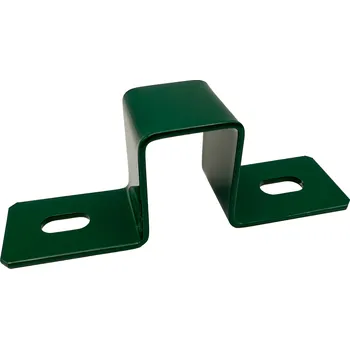 Pletivo Příchytka sloupku 60x40mm na zeď zelená