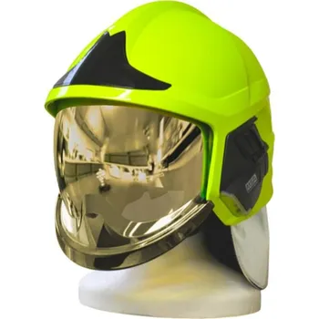 Pracovní přilba MSA hasičská zásahová přilba Gallet F1 XF - špičková ochrana a komfort, fluorescenční