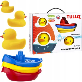 Tullo hračky do vany bez dírky pro kachní loďku