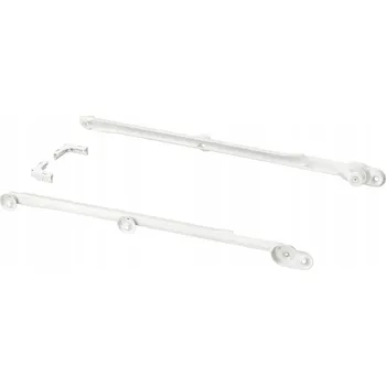 Obraz IKEA KOMPLEMENT Výsuvná lišta pro koše 58 cm bílá