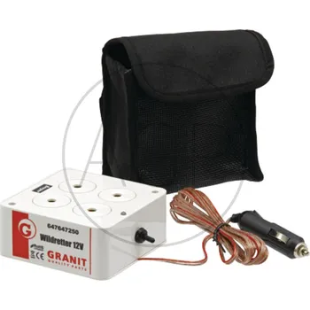 Odpuzovač zvířat Plašič zvěře 12 V k ochraně divokých zvířat při sečení a sklizni