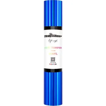 Samolepící dekorace TeckWrap Soft Holo HTV - Sapphire Blue Velikost: 0,3 x 1,5 m