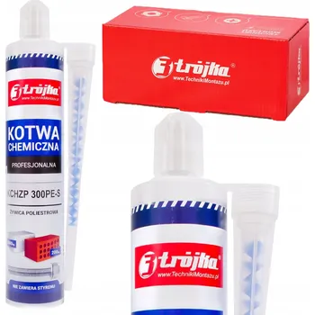 Průmyslové lepidlo Chemická kotva polyesterová pryskyřice 300 ml