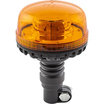 Maják LED maják, výstražný maják na nástrčnou trubku. Pružné tělo majáku.
