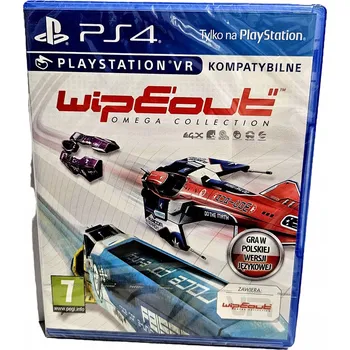 Hra pro PlayStation WipEout: Omega Collection + opcjonalnie VR PlayStation 4 (PS4) krabicová