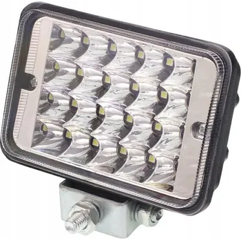 Přídavný světlomet Pracovní LED halogenová lampa, 20 LED diod, obdélníková, 10-30V, 110x76x44mm GMPLRHL2