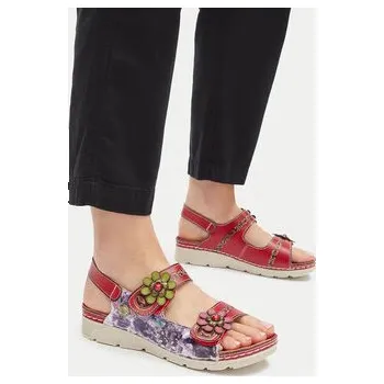 Dámské sandále Sandály Laura Vita Dorry 16 Červená 36