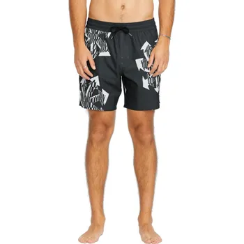 Pánské oblečení VOLCOM kraťasy - Unite Stoney Trunk 17 (BLK) velikost: XL