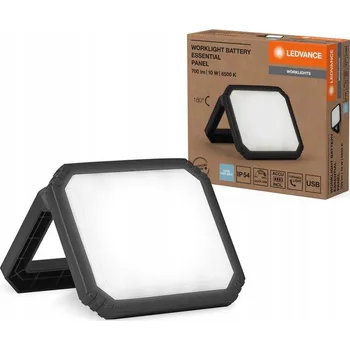 LED reflektor 10W 700lm 6500K Akumulátorový USB-C IP54 Pracovní světlo Ledvance