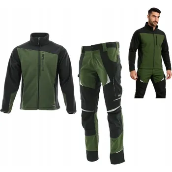 Pracovní obuv ELASTICKÉ PRACOVNÍ OBLEČENÍ stretch BOZP taktické KHAKI spandex KALHOTY velikost 56