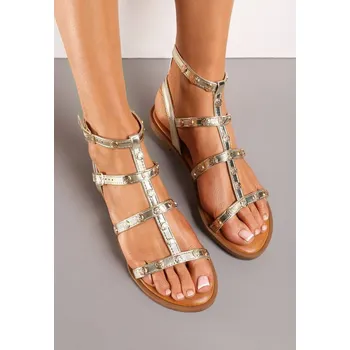 Dámská obuv Letní sandálky zlaté Velikost: 37