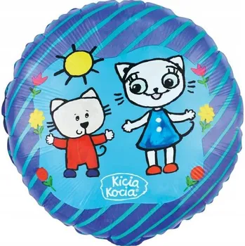 Balónek Fóliový balónek Kočička Kicia a Nunuś 45 cm