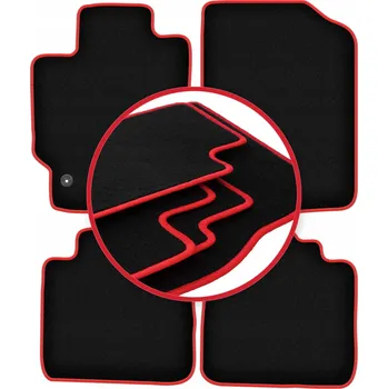 autokoberec Velurové autokoberce Wielganizator, sada 4 kusů