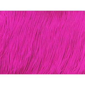 Dámský kostýmek EU Třásně elastické ELECTRIC PINK délka 30 cm