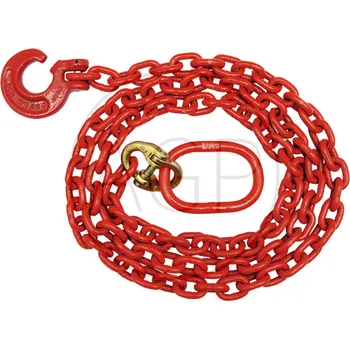 Upínací popruh Tažný lesnický kulatý řetěz Ø 8 mm, délka 2,5 m, max. nosnost 4 t