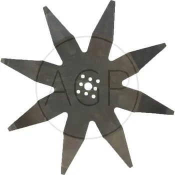 Kuchyňský nůž 8-zubý nůž o délce 240 mm pro Stiga, Wiper a Ambrogio na typ Blitz