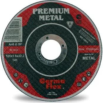 Řezný kotouč Řezací kotouč na kov Germa Flex PRW 13956 125x22,2 mm