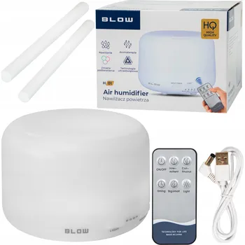 Zvlhčovač vzduchu ZVHLČOVAČ VZDUCHU DIFUZÉR VŮNĚ NOČNÍ LAMPA RGB DÁLKOVÉ OVLÁDÁNÍ AROMATERAPIE