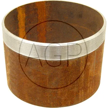 Fitinka Vsuvka do potrubí 4" s vnějším závitem černá délka 150 mm