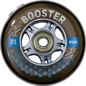Kolečko k in-line bruslím Kolečka K2 Booster 72mm 80A (8ks) s ložisky ILQ 5