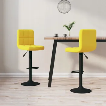 Barová židle Taburet Viking, odstíny žluté, 111 cm