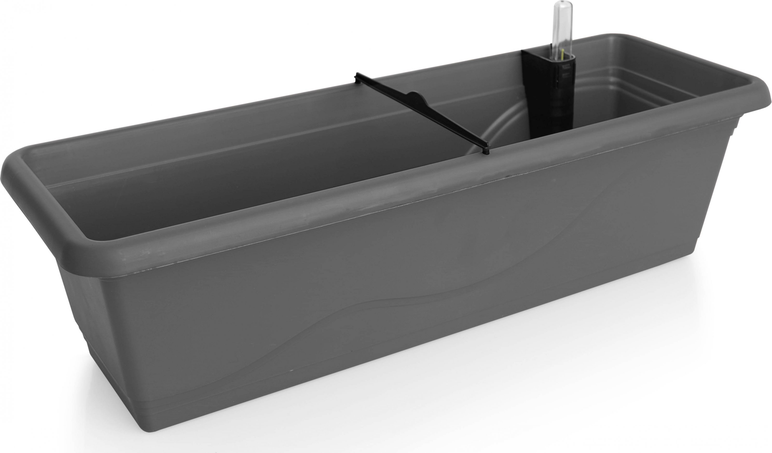 PLASTKON Samozavlažovací truhlík Extra Line SMART, délka 53cm Barva: Antracit