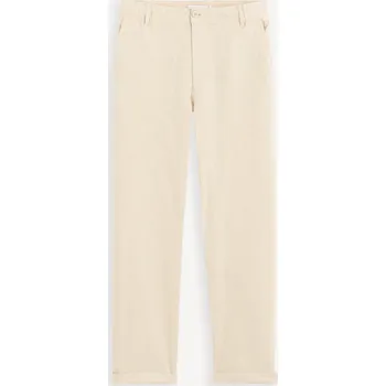 Celio Lněné kalhoty Dolinco 1124509 Béžová 40