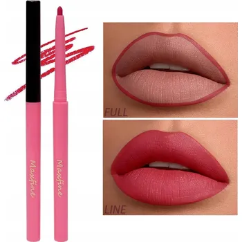 Přípravek na rty Konturovací Tužka na Rty Matná Vysouvací rtěnka #P04