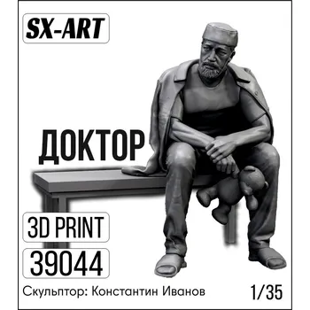 Plastikový model 1/35 Doctor (1 fig.)